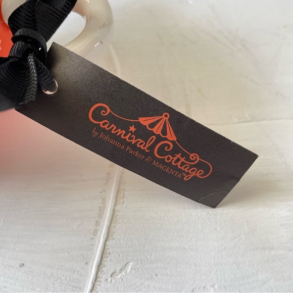 CARNIVAL COTTAGE HALLOWEEN BLACK CAT Mug By JOHANNA PARKER NWT - Picture 5 of 8